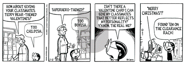 Grand Avenue on Monday February 12, 2007 Comic Strip