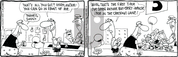 The Duplex on Wednesday August 16, 2000 Comic Strip