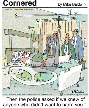 Cornered on Monday September 14, 2020 Comic Strip