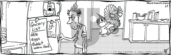 Lio on Tuesday June 4, 2019 Comic Strip