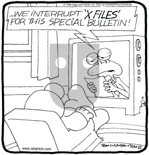 Ziggy on Wednesday July 14, 1999 Comic Strip