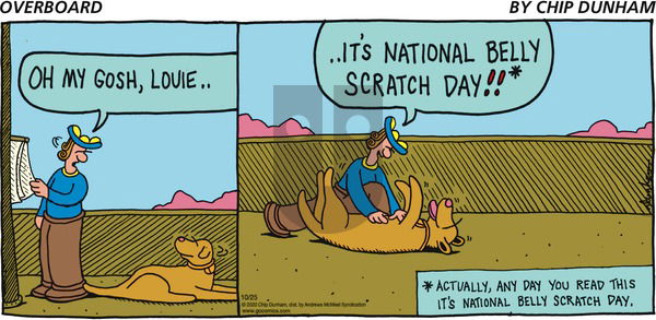 Overboard on Sunday October 25, 2020 Comic Strip