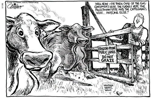 Pat Oliphant on Wednesday May 1, 1996 Comic Strip