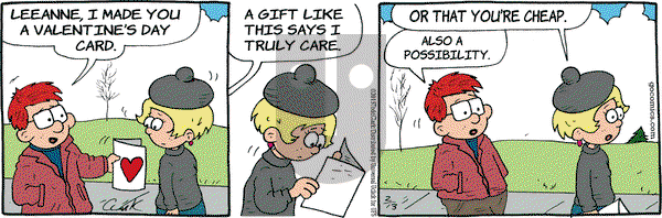 Lola on Friday February 13, 2015 Comic Strip