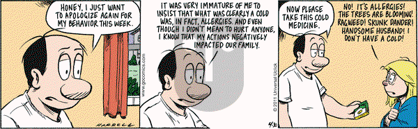 Adam@Home on Saturday April 30, 2011 Comic Strip