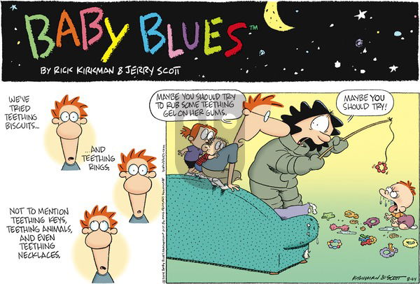 Baby Blues on Sunday August 24, 2014 Comic Strip