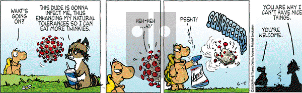 Over the Hedge on Friday June 5, 2020 Comic Strip