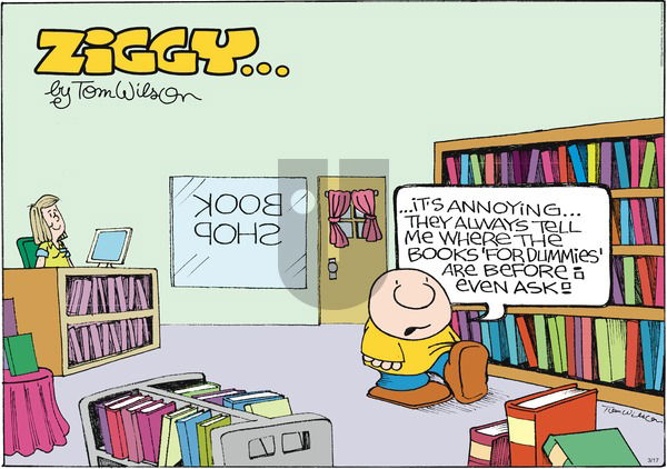 Ziggy on Sunday March 17, 2013 Comic Strip