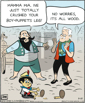 Brevity on Tuesday February 10, 2015 Comic Strip
