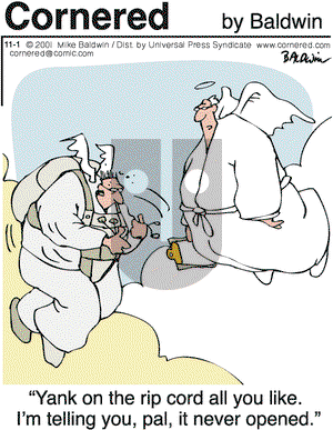 Cornered on Wednesday December 10, 2003 Comic Strip
