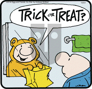 Ziggy on Thursday October 31, 2019 Comic Strip