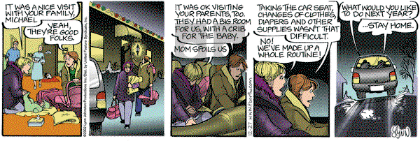 For Better or For Worse on Friday December 27, 2002 Comic Strip