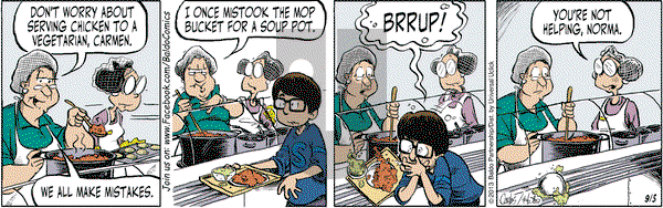 Baldo on Thursday September 5, 2013 Comic Strip