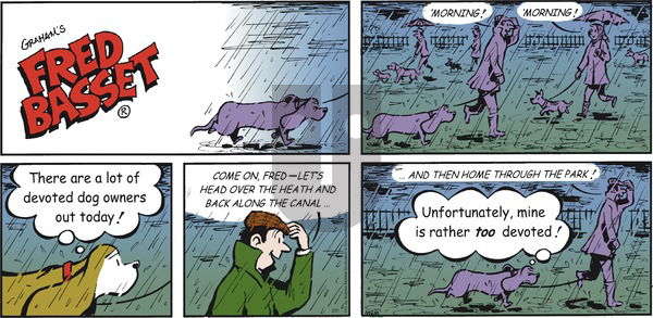 Fred Basset on Sunday February 21, 2021 Comic Strip