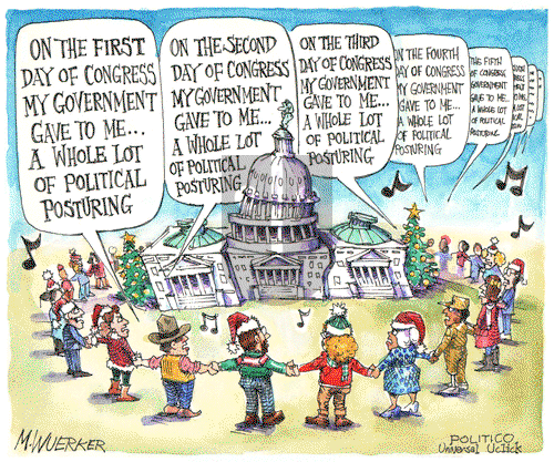 Matt Wuerker - Tuesday December 2, 2014 Comic Strip