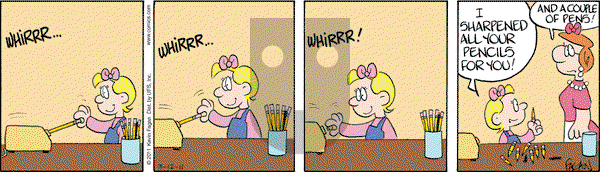 Drabble on Saturday March 12, 2011 Comic Strip