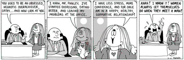 Cathy Classics on Thursday May 12, 1994 Comic Strip
