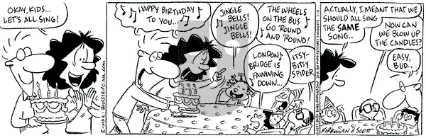 Baby Blues on Thursday January 9, 1997 Comic Strip