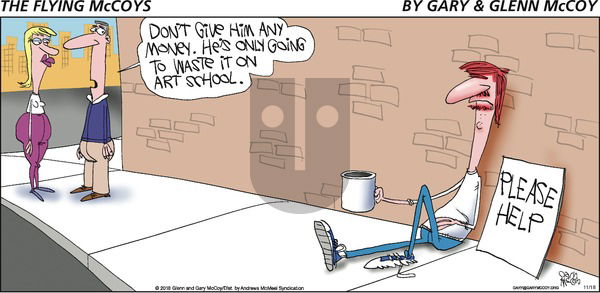 The Flying McCoys on Sunday November 18, 2018 Comic Strip