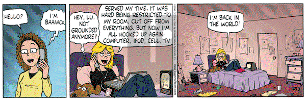 Luann on Monday October 23, 2006 Comic Strip