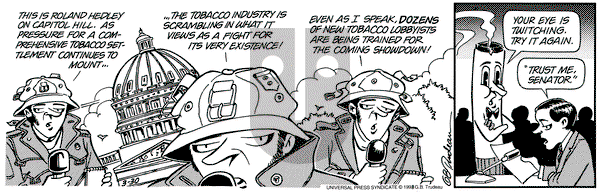 Doonesbury on Monday March 30, 1998 Comic Strip