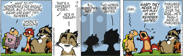 Over the Hedge on Friday December 17, 2010 Comic Strip