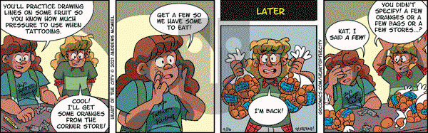 Heart of the City - Thursday September 16, 2021 Comic Strip