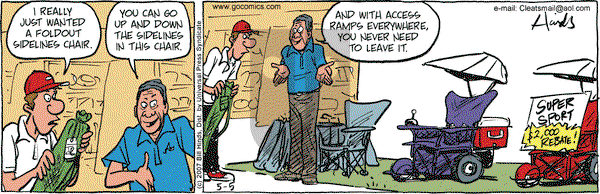Cleats on Sunday April 13, 2025 Comic Strip