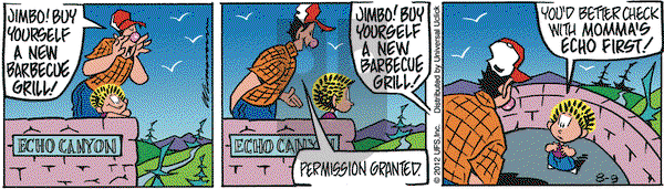Rose is Rose on Thursday August 9, 2012 Comic Strip