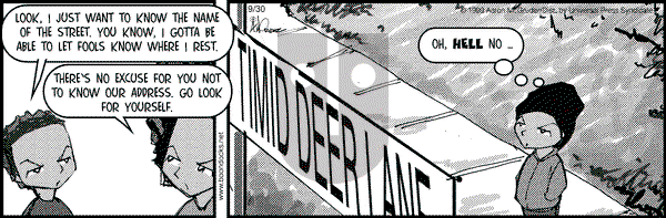 The Boondocks on Tuesday May 3, 2011 Comic Strip