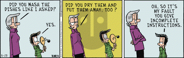 Grand Avenue on Thursday May 23, 2019 Comic Strip
