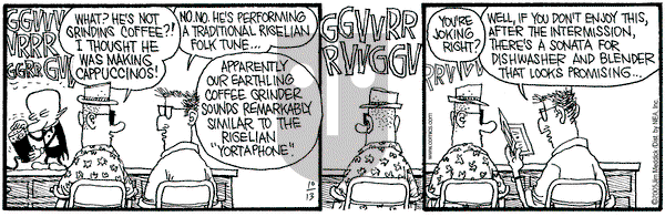 Monty on Thursday October 13, 2005 Comic Strip