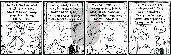 FoxTrot on Wednesday December 22, 1999 Comic Strip