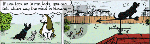 Fred Basset on Friday August 17, 2018 Comic Strip