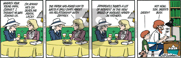 Doonesbury on Monday August 31, 2015 Comic Strip