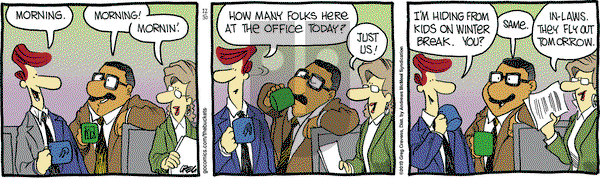 The Buckets on Monday December 30, 2019 Comic Strip