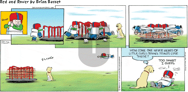 Red and Rover on Sunday March 2, 2008 Comic Strip