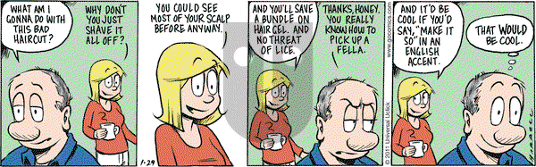 Adam@Home on Saturday January 29, 2011 Comic Strip