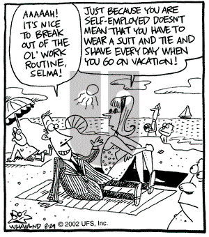 Reality Check on Thursday August 29, 2002 Comic Strip