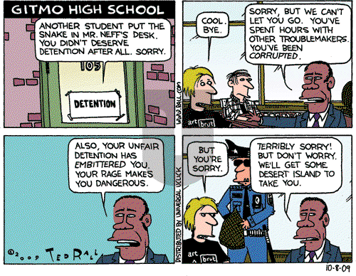Ted Rall on Thursday October 8, 2009 Comic Strip