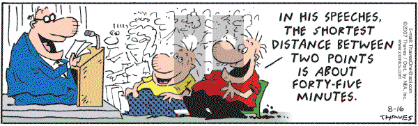 Frank and Ernest - Thursday August 16, 2007 Comic Strip