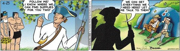 Alley Oop on Wednesday April 25, 2018 Comic Strip