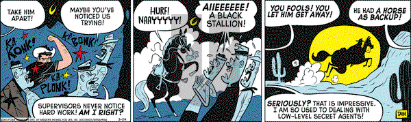 Rip Haywire on Friday March 24, 2017 Comic Strip