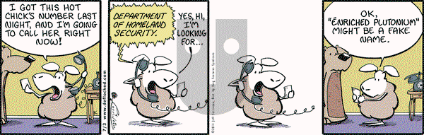 DeFlocked on Thursday July 3, 2014 Comic Strip