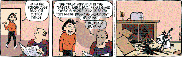 Pooch Cafe on Friday July 26, 2013 Comic Strip