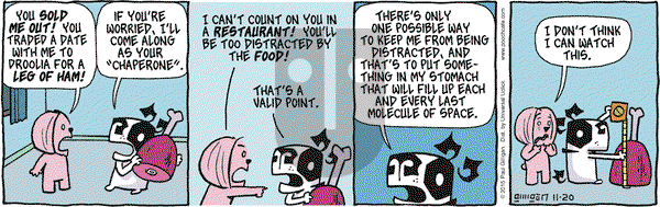 Pooch Cafe on Friday November 20, 2015 Comic Strip