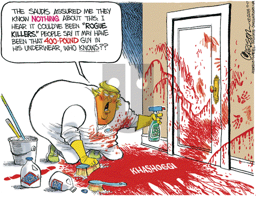 Stuart Carlson on Wednesday October 17, 2018 Comic Strip