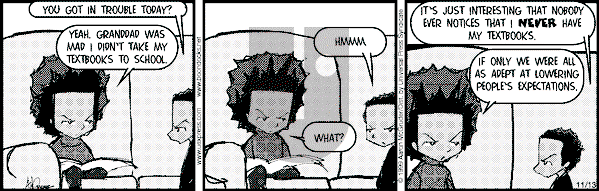 The Boondocks on Saturday June 16, 2007 Comic Strip