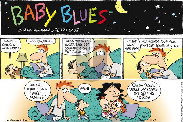 Baby Blues on Sunday March 24, 2013 Comic Strip
