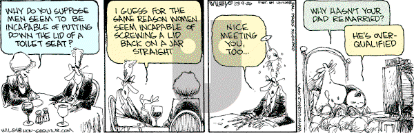 Non Sequitur on Friday September 26, 2003 Comic Strip